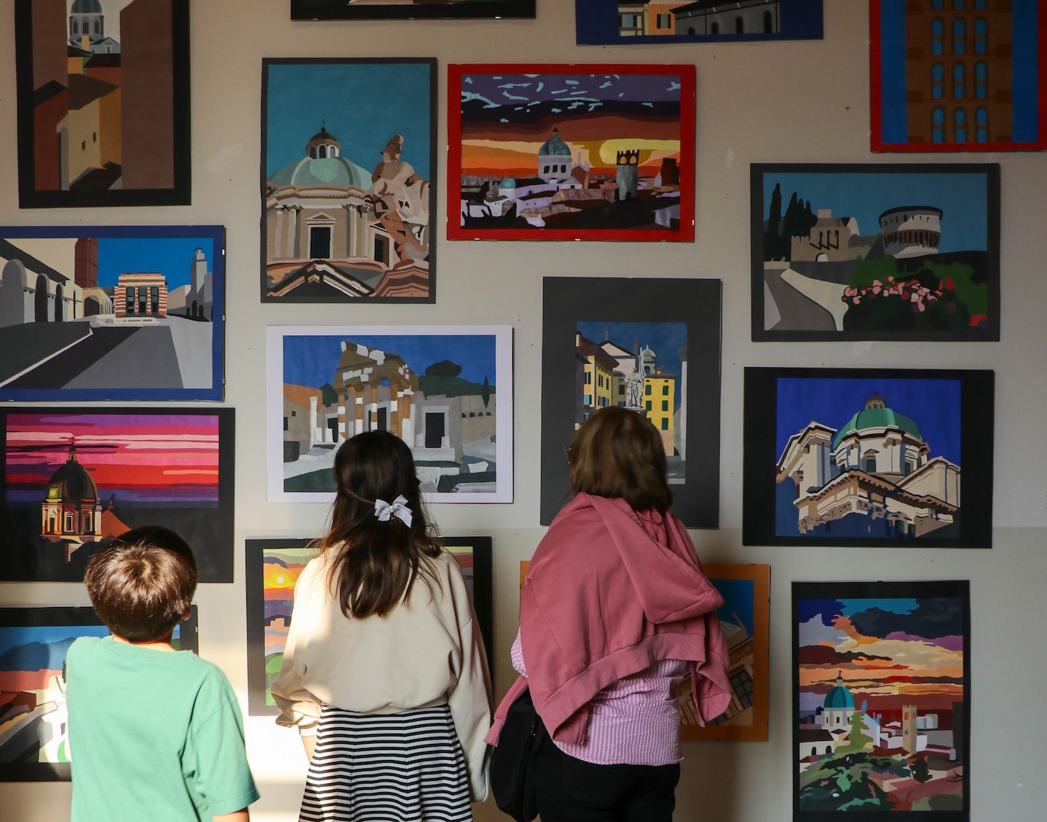 Liceo mostra via Cremona